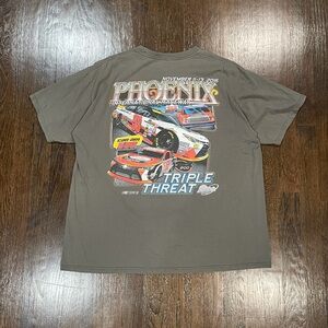 Grey NASCAR Phoenix race tee racing